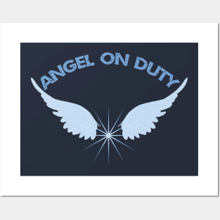 Angel on Duty Posters and Art